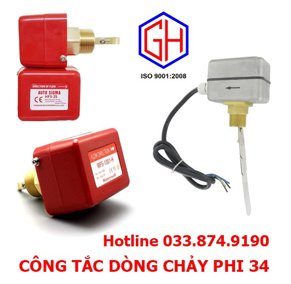 Mua Công Tắc Lưu Lượng Giá Rẻ Phi 27, 34, Hfs-25 - Vật Liệu Gia Hưng