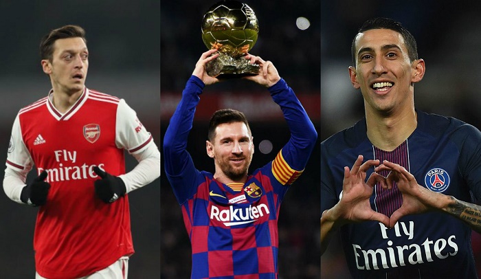 Top 5 cầu thủ có nhiều kiến tạo nhất thập kỷ: Messi số 1